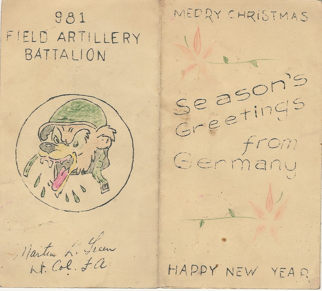 Christmas Card 1944